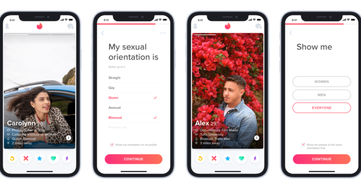Tinder partners with GLAAD to make swiping more inclusive