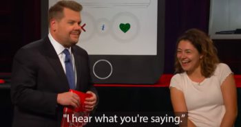 James Corden tries to find a Tinder date for his producer, gets some home truths in the process