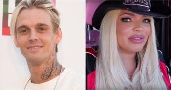 People think YouTuber Trisha Paytas may be dating Aaron Carter, who recently said his mental stability is ‘infinite’ but he needs an assault rifle for ‘protection’