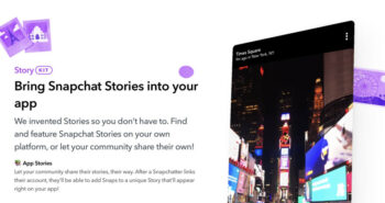 Snapchat releases App Stories tool to bring the feature to third-party apps