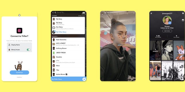 Snapchat released a new feature for app developers to let users share Stories on their platforms
