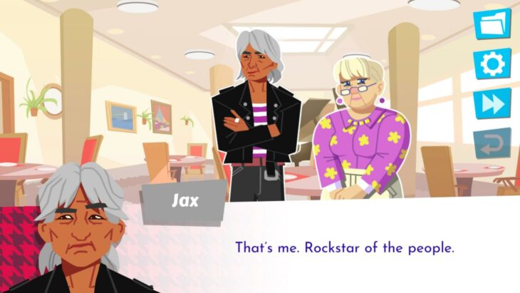 Octogenarian dating sim Later Daters releases its first episodes