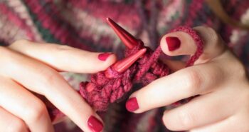 Great time to try: knitting your first woolly scarf