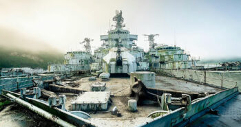 Post Apocalyptic Views: Dutch Photographer’s Lens Captures Graveyard Of French Warships