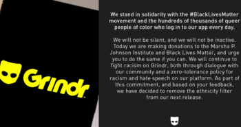 Grindr has removed its controversial ethnicity filters