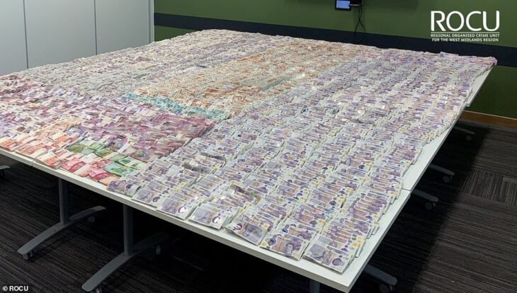 Police reveal haul from Britain’s biggest-EVER crime bust after cracking gangsters’ ‘enigma code’ and gaining access to shadowy Dutch firm’s encrypted phones used for ‘worry-free chats’ about murder, guns and drugs