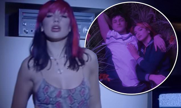 Dua Lipa packs on the PDA with beau Anwar Hadid in the video for her new track Levitating