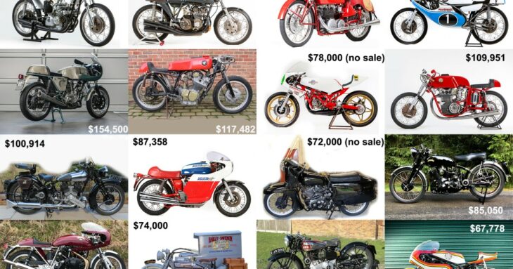 Massive week in vintage motorcycle auction sales