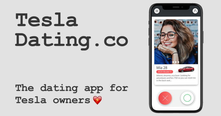 Exclusive dating app for Tesla owners is not a joke (maybe)