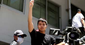 The Thai protest leader who emerged with a kiss – Reuters