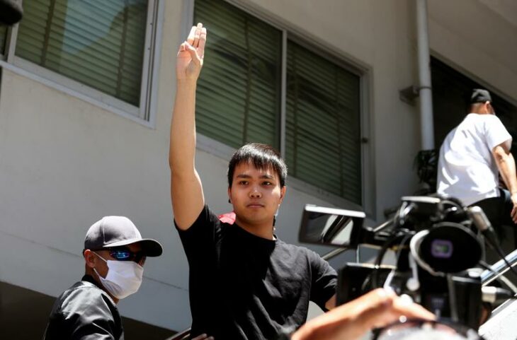 The Thai protest leader who emerged with a kiss – Reuters